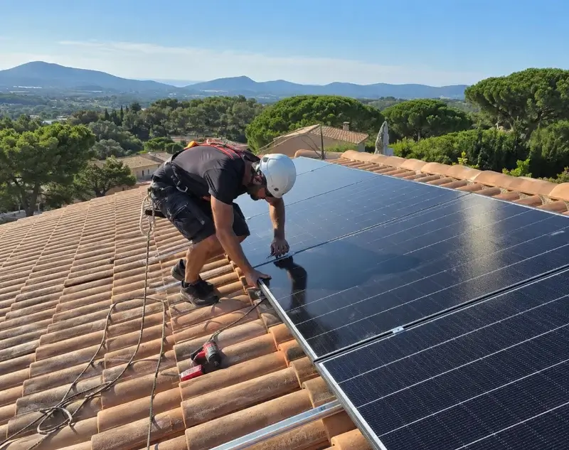 Installateur panneaux solaires Saint-Urbain — pose photovoltaïque sur toiture