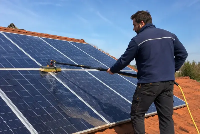 Nettoyage et entretien de panneaux solaires à Saint-Urbain